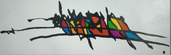OSHO SIGNATURE COLOURED STICKER || ALOKMEDITATION ||